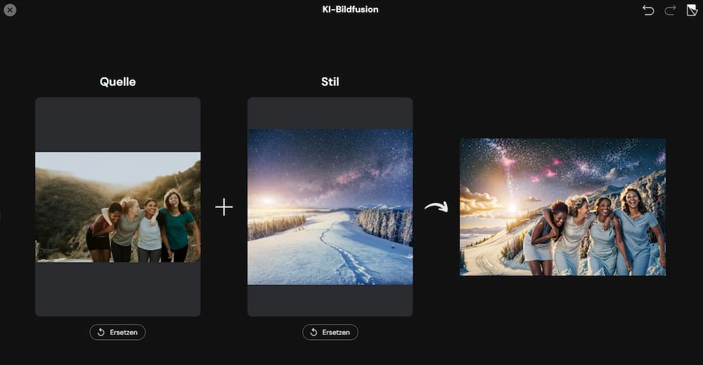 MyEdit - Winter-Profilbilder erstellen